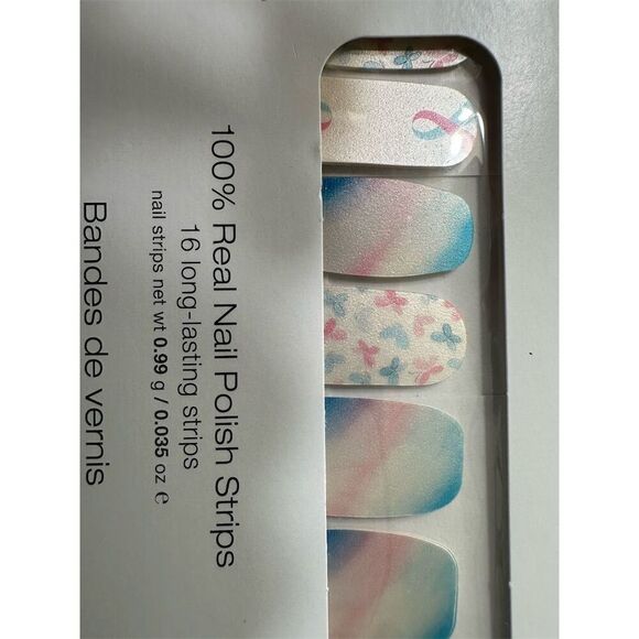 Color Street Nail Polish Strips Never Forgotten Multicolor Patterned - Picture 2 of 3